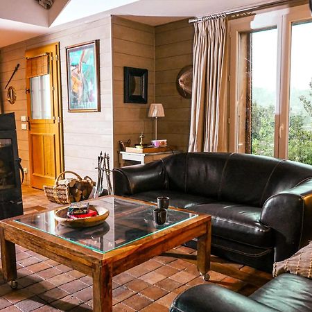 Chalet Chaleureux A Marigny-L'Eglise Avec Vue Sur Lac Et Montagne Экстерьер фото